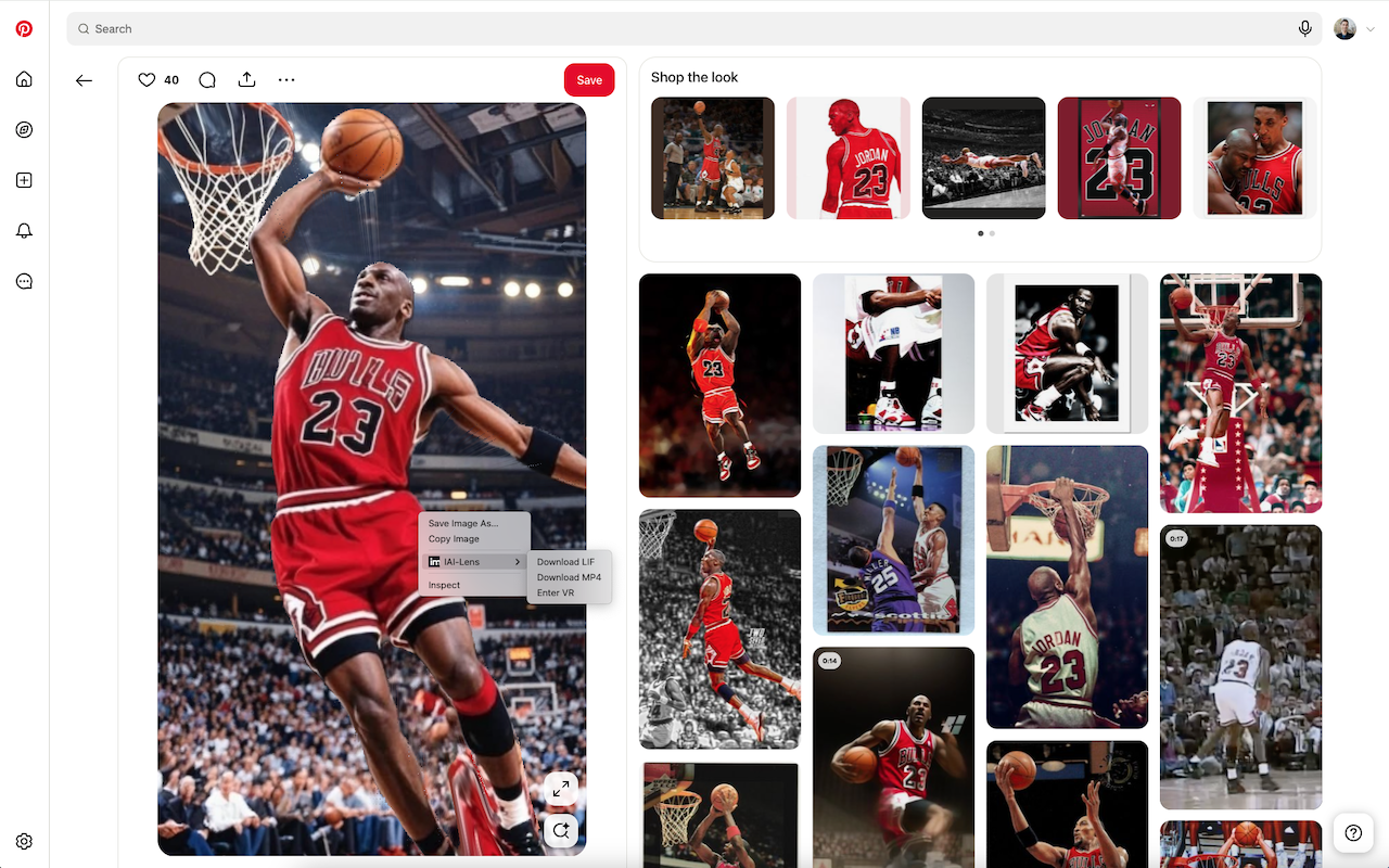 Images converting with spinner